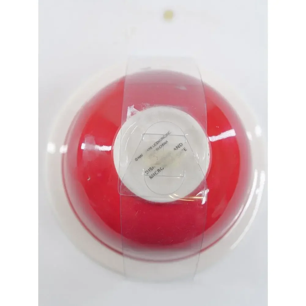 CHRISTMAS BOWL FULL OF JOLLY WITH SANTA HEAD CHEESE SPREADER HALLMARK